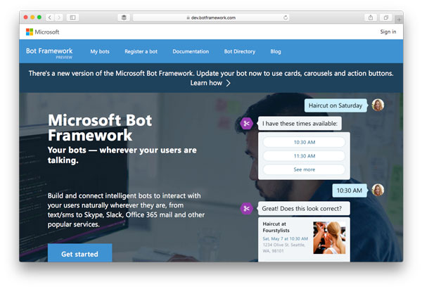 Microsoft Bot Framework